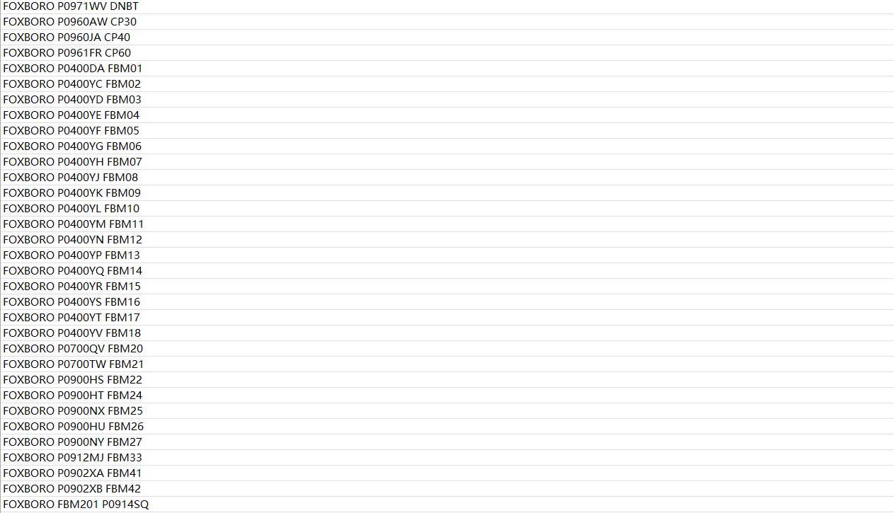 Foxboro FBM232 P0926GW Ethernet Communication Card