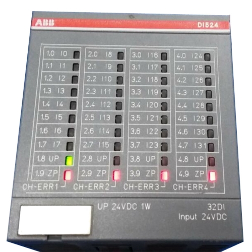 ABB DI524 1SAP240000R0001 AC500 وحدة الإدخال الرقمية 32DI