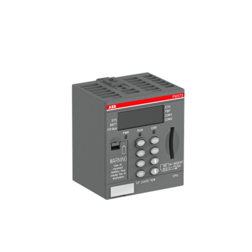 ABB PM573-ETH 1SAP130300R0271 AC500 PM573 وحدة التحكم المنطقية