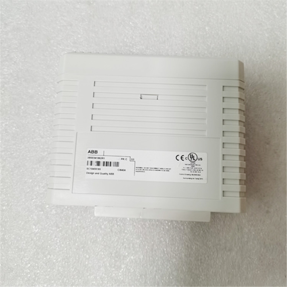 مجموعة واجهة ABB CI853K01 3BSE018103R1 AC800M المزدوجة RS232-C