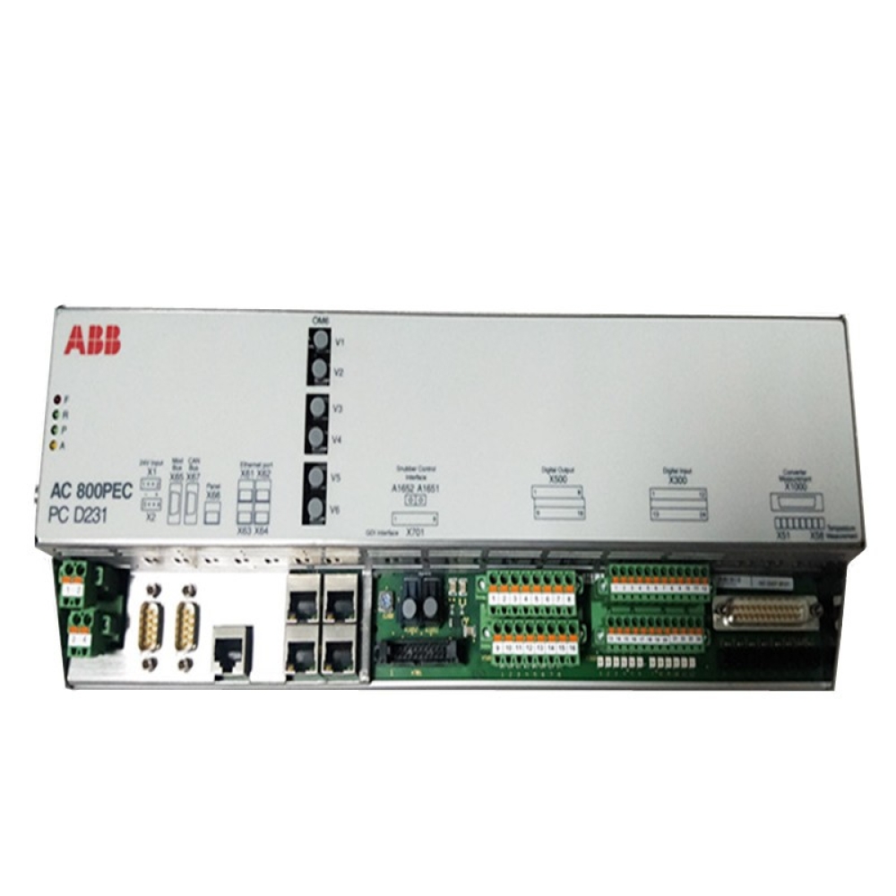 ABB PC D231 B 3BHE025541R0101 UNITROL 6000 واجهة التحكم في المحول