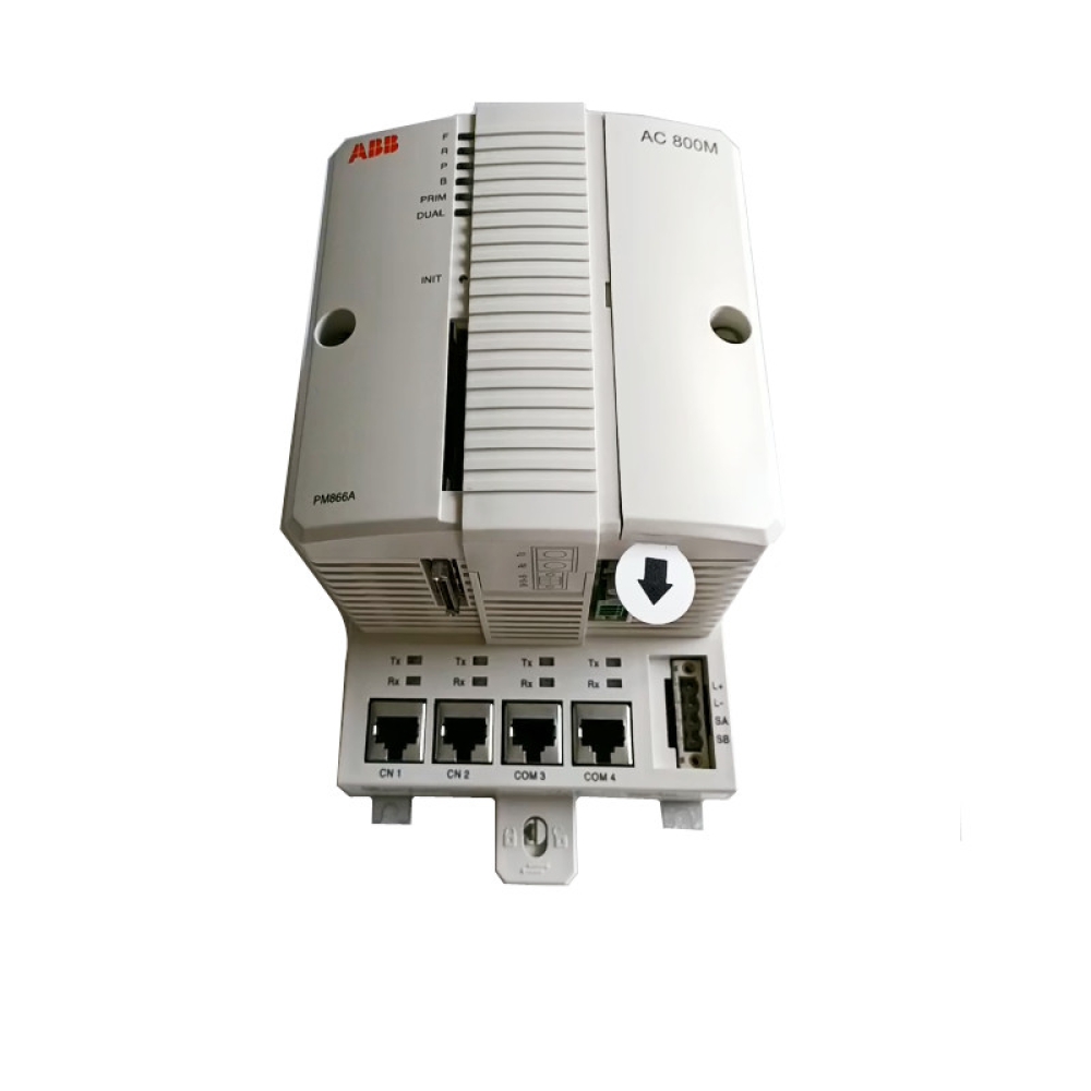 وحدة المعالج ABB PM866AK02 3BSE081637R1 AC800M PM866A