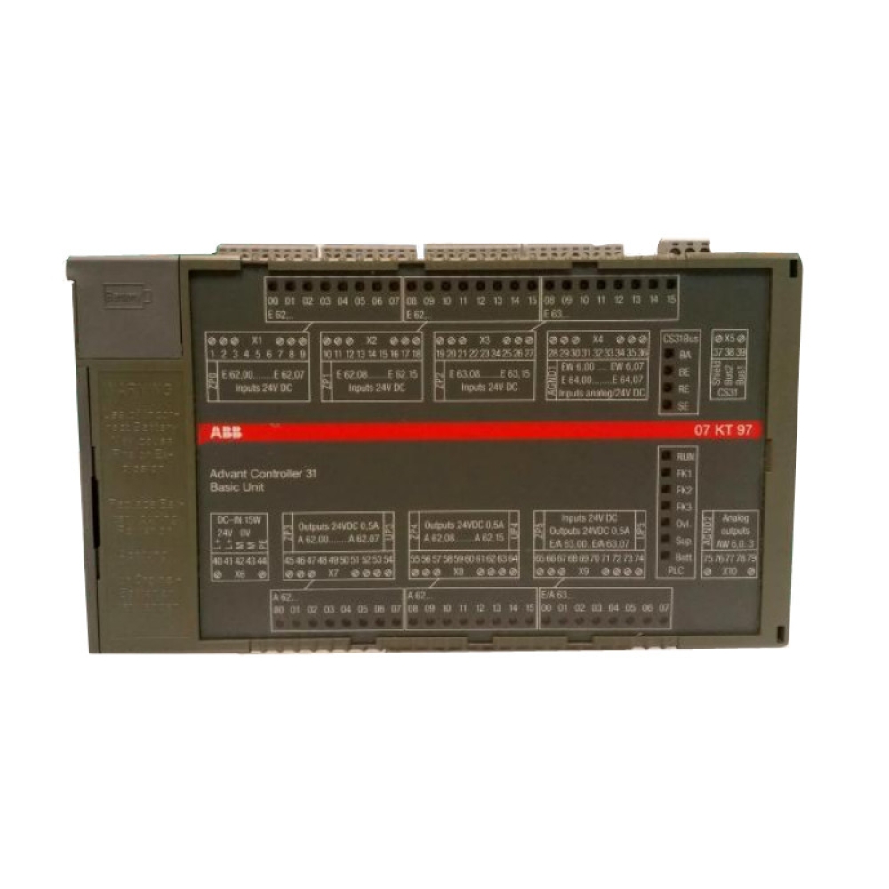 واحد مرکزی ABB 07KT97 GJR5253000R0200 AC31 PLC