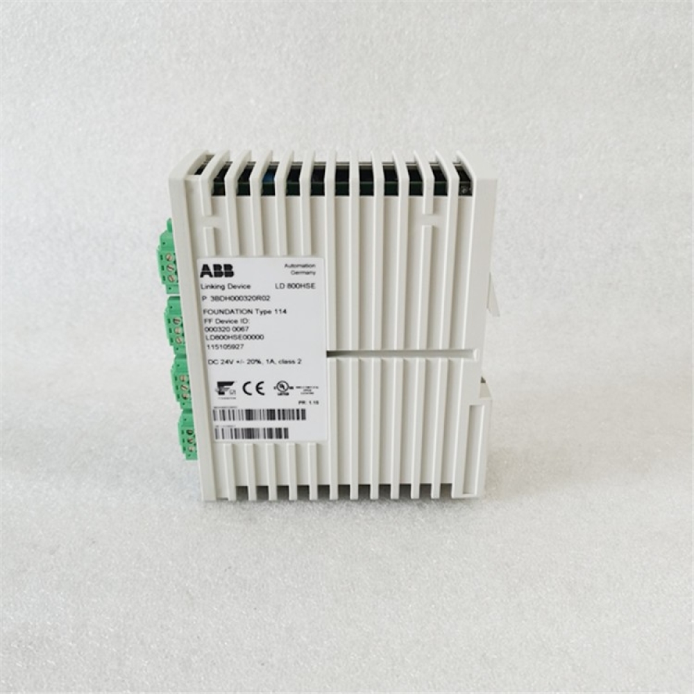 ABB LD 800HSE 3BDH000320R0101 800xA FF جهاز الربط LD800HSE