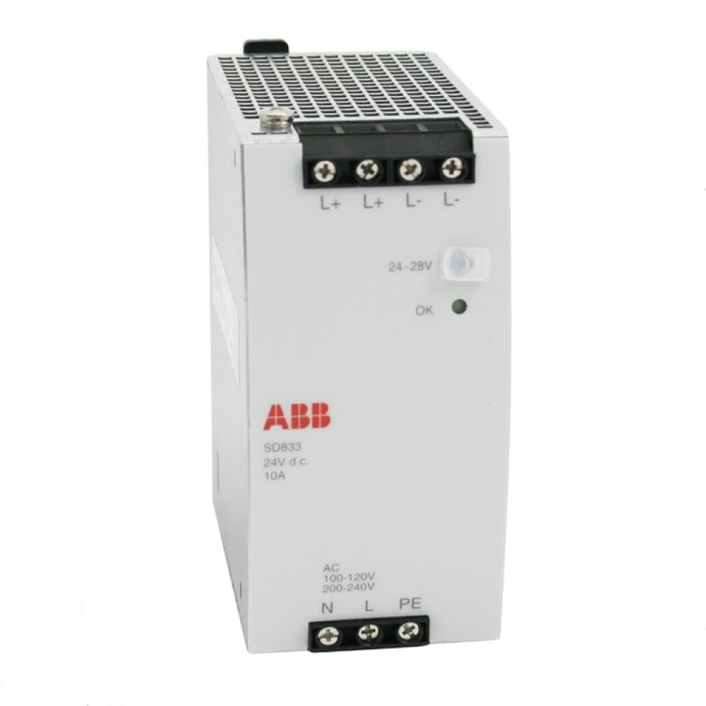 وحدة إمداد الطاقة ABB SD833 DCS S800I/O