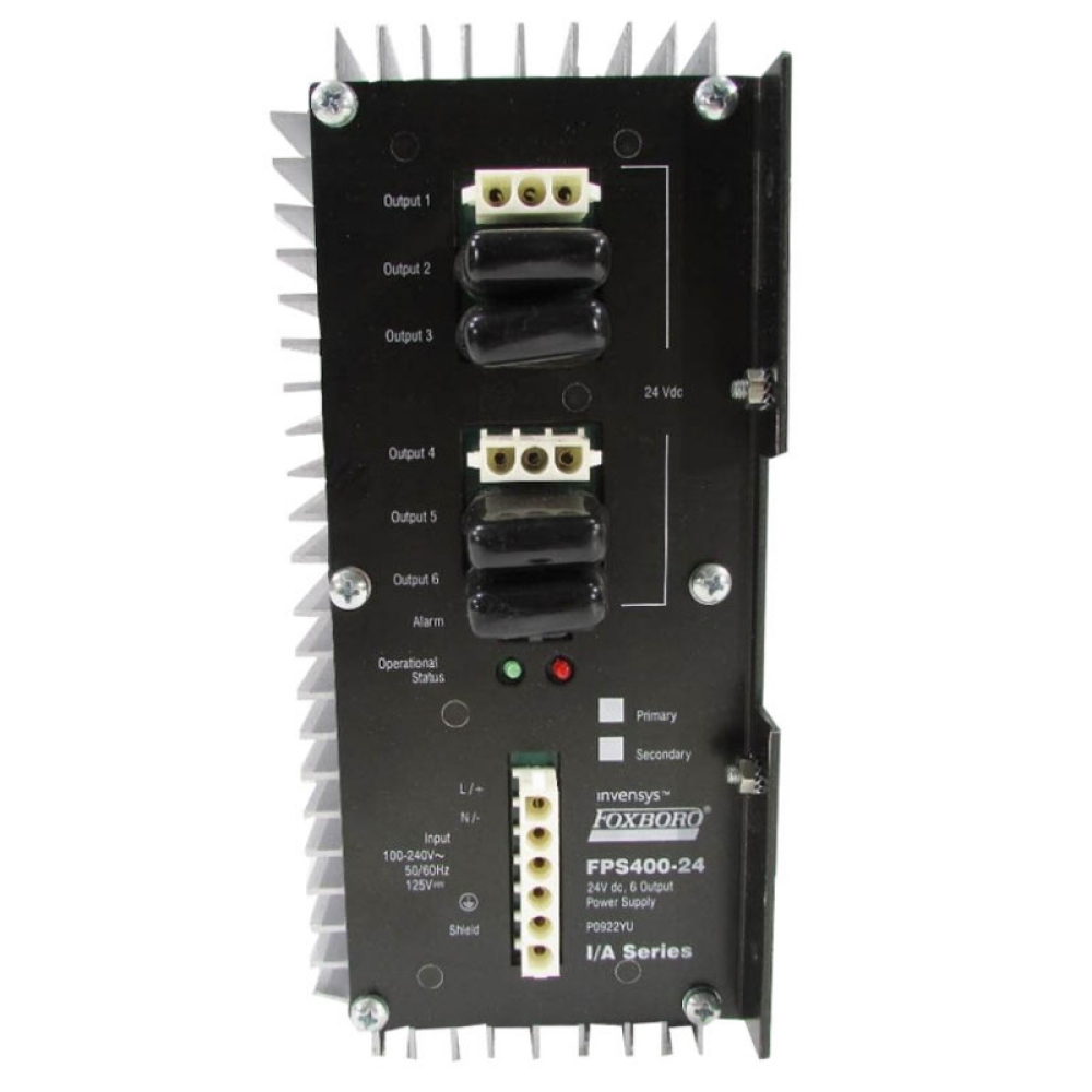 منبع تغذیه سری FOXBORO P0922YU FPS400-24 I/A