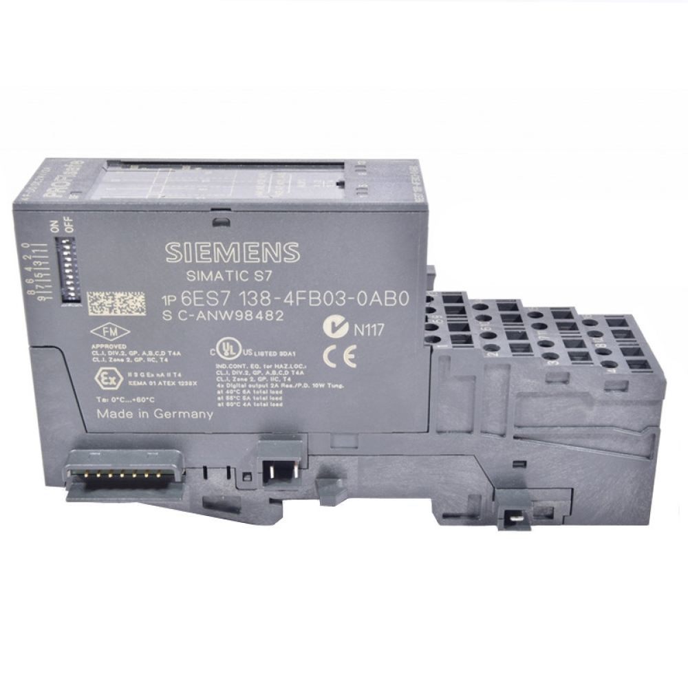 Módulo electrónico Siemens 6ES7138-4FA04-0AB0 SIMATIC DP para ET200S