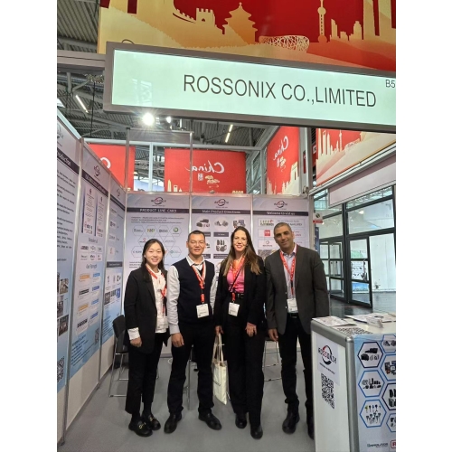 Rossonix attended the Electronica Expo in Munich, Germany